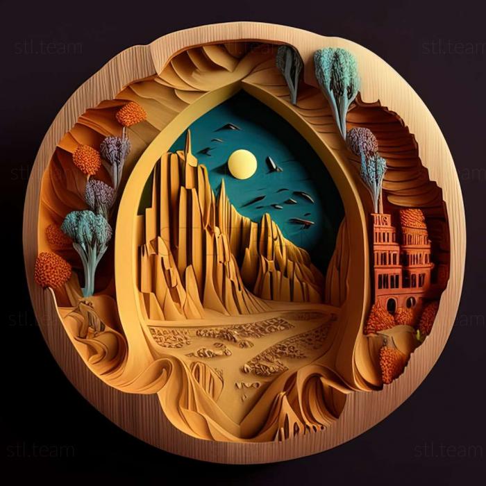 3D model Small World 2 game (STL)